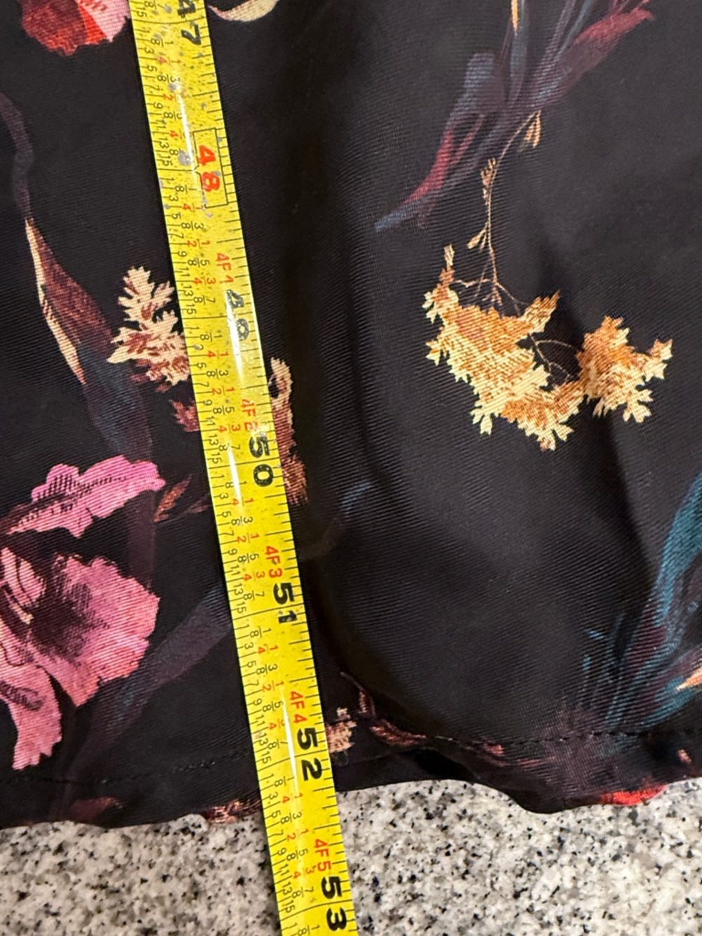 Madewell Black Floral V-Neck Midi Dress boho size 2 - Picture 13 of 13